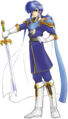 Artwork of Seliph from Treasure and Thracia 776.