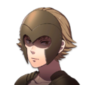 One of the generic female Fighter portraits in Three Houses.