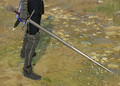 Dimitri wielding an Armorslayer in Three Houses.