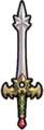 The Monarch Blade as it appears in Heroes.