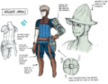 Concept artwork of a male Archer from Awakening.