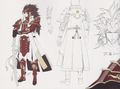 Concept artwork of Ryoma from Fates.
