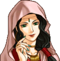 Aimee's portrait from Radiant Dawn.