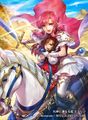 Artwork of Ethlyn and Altena from Cipher.