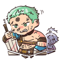 Artwork of Dieck: Wounded Tiger.