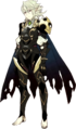 Concept artwork of male Corrin as a Nohr Noble.