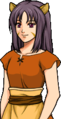 A generic female cat's portrait in Path of Radiance.