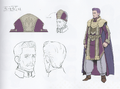 Concept artwork of Count Varley from Warriors: Three Hopes.