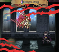 Celica: Imprisoned Soul attacking while possessing a Fire Blessing.