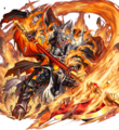 Artwork of resplendent Surtr: Ruler of Flame.