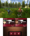 The battle display in Echoes: Shadows of Valentia.