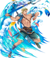 Artwork of Ogma: Blade on Leave from Heroes.