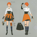 Concept artwork of Leonie from Three Houses.