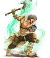 Artwork of Atlas: Forest Muscle from Heroes.