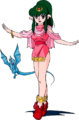 Artwork of Tiki from Mystery of the Emblem.