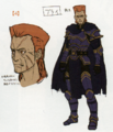 Concept artwork of Blake from Echoes: Shadows of Valentia.