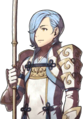 In-game portrait of Shigure from Fates.