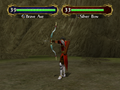 An enemy Sniper wielding a Silver Bow in Path of Radiance.