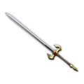 Artwork of Exalted Falchion in Warriors.