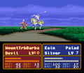 Cain wielding a Silver Lance in Mystery of the Emblem.
