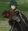 Byleth wielding Rusted Gauntlets in Three Houses.