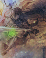 Anri in an artwork of Nyna in Cipher.