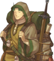 Portrait of a green peddler in Echoes: Shadows of Valentia.