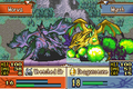 Morva using Wretched Air in The Sacred Stones.