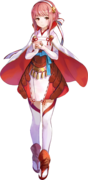 Artwork of Sakura: Loving Priestess from Heroes.