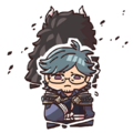 Sumeragi in artwork of Yukimura: Puppet Master.