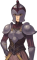 The generic female enemy Cavalier portrait in Echoes: Shadows of Valentia.