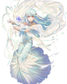 Artwork of Ninian: Oracle of Destiny from Heroes.