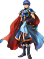 Artwork of Marth: Altean Prince from Heroes.