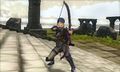 Python wielding a Venin Bow in Echoes: Shadows of Valentia.