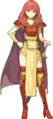 Celica: Warrior Priestess in Heroes, illustrated by Hidari.