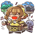 Luthier in artwork of Delthea: Free Spirit.