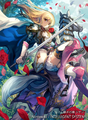 Artwork of Lachesis from Fire Emblem Cipher.