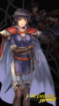 Artwork of Olwen: Blue Mage Knight from Heroes.