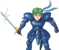 Artwork of Alm from Gaiden's boxart.