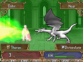 Nagi attacking with a Divinestone in Shadow Dragon.