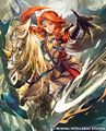 Artwork of Titania from Fire Emblem Cipher.