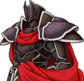 The Black Knight's portrait in Path of Radiance.