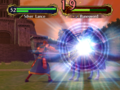 Devdan activating Luna (attack) in Path of Radiance.