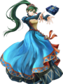 Artwork of Lyn: Wind's Embrace from Heroes.