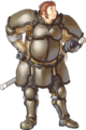Artwork of Brom from Path of Radiance.
