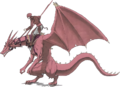 Concept Art of a Wyvern Rider from the Path of Radiance.