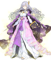 Artwork of Deirdre: Fated Saint from Heroes.