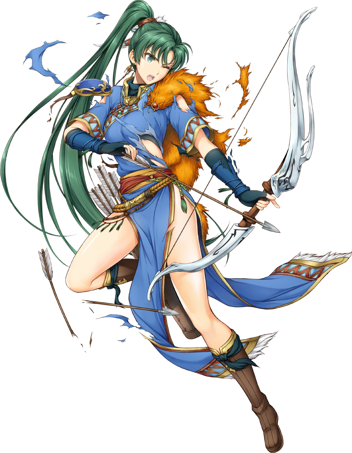 File:FEH Lyn Brave Lady 03.png - Fire Emblem Wiki