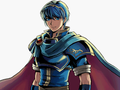 CG image of Marth in New Mystery of the Emblem.