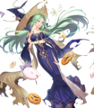 Artwork of Rhea: Witch of Creation from Heroes.